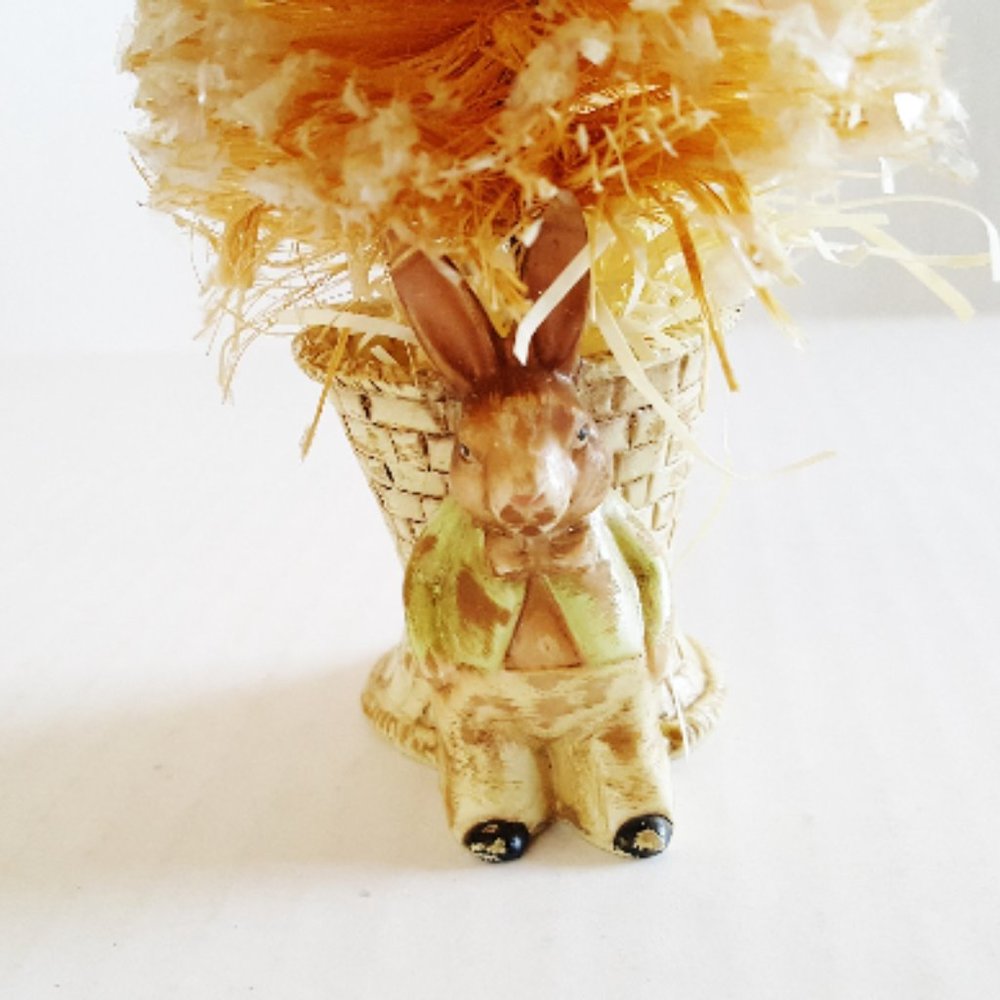 BETHANY LOWE EASTER Bottle Brush Tree With Bunny